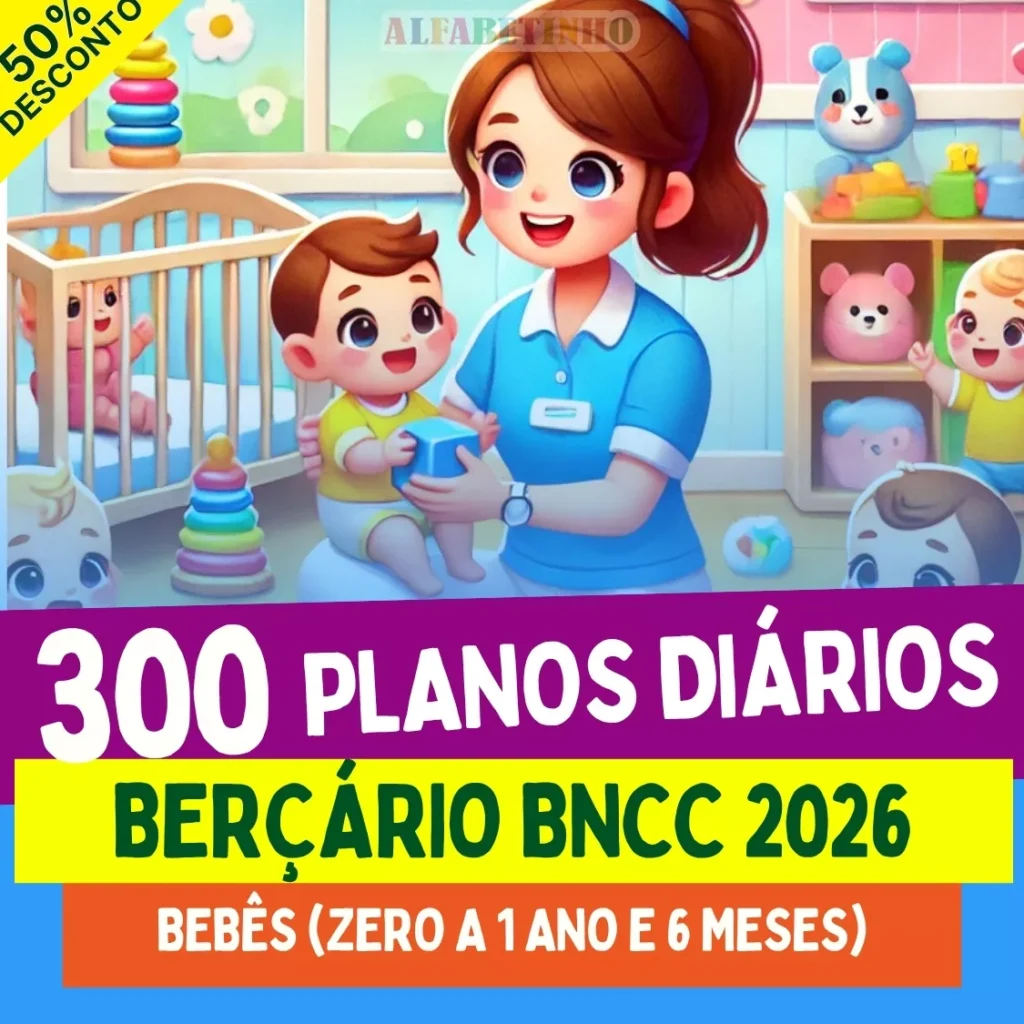 COMBO DE PLANEJAMENTO DE AULA PARA EDUCAÇÃO INFANTIL – COMPLETO E EDITÁVEL! - 2026
