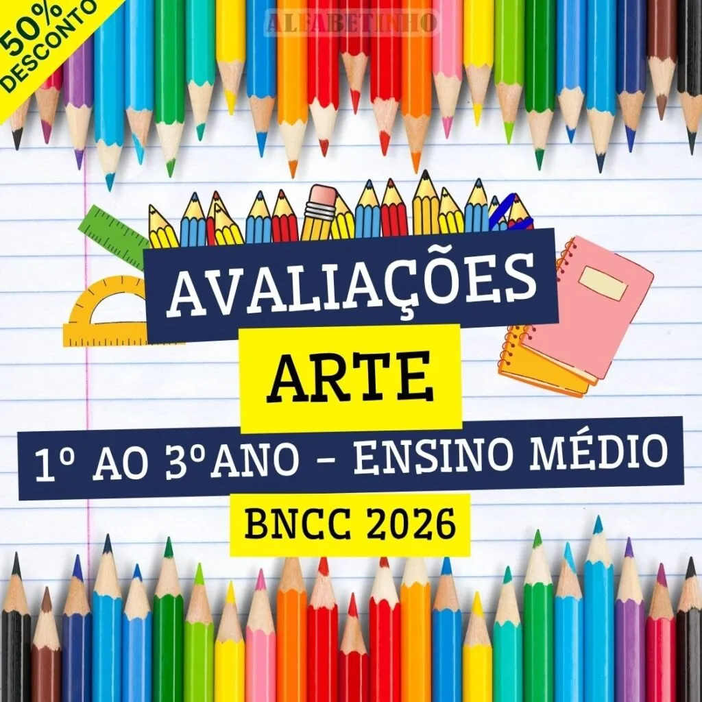 AVALIAÇÕES - 1º AO 3º ANO - ENSINO MÉDIO - BNCC 2026