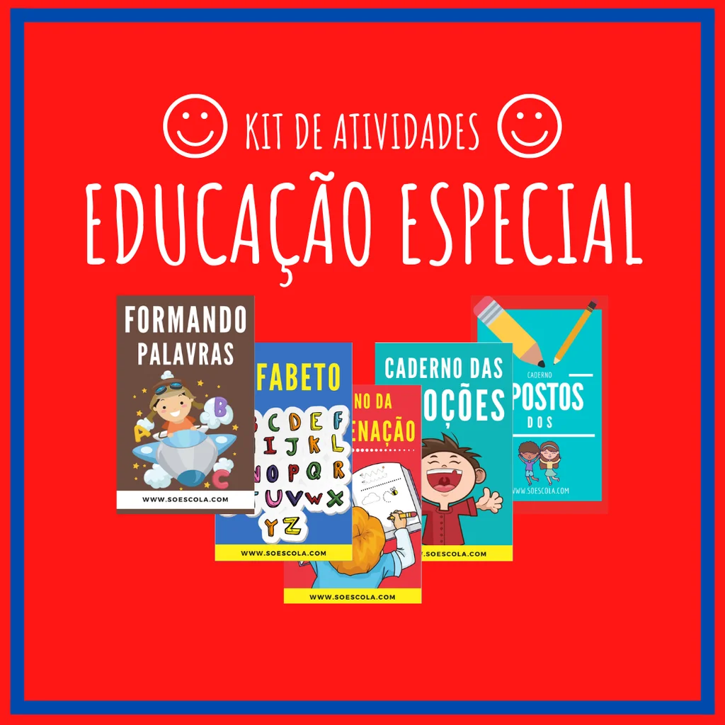 Kit Educação Especial | Material Pedagógico BNCC
