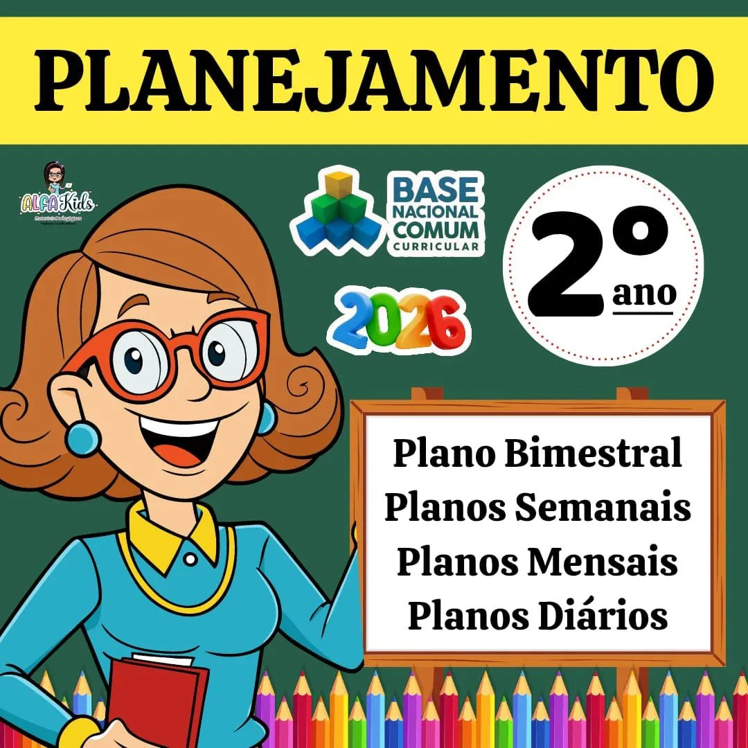 Planejamento BNCC 2026 - 2º ano Ensino fundamental / 1º Bimestre