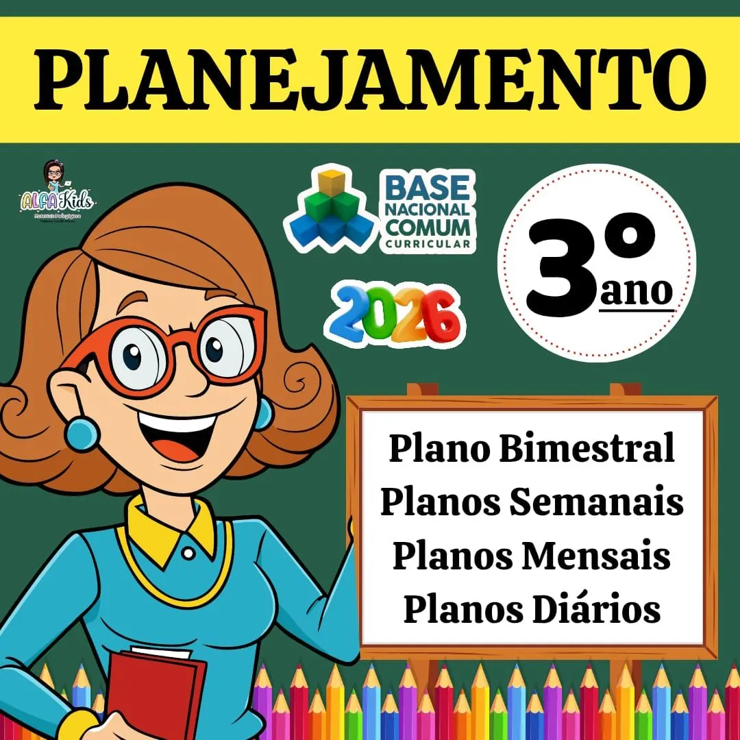 Planejamento BNCC 2026 - 3º ano Ensino Fundamental / 1º Bimestre